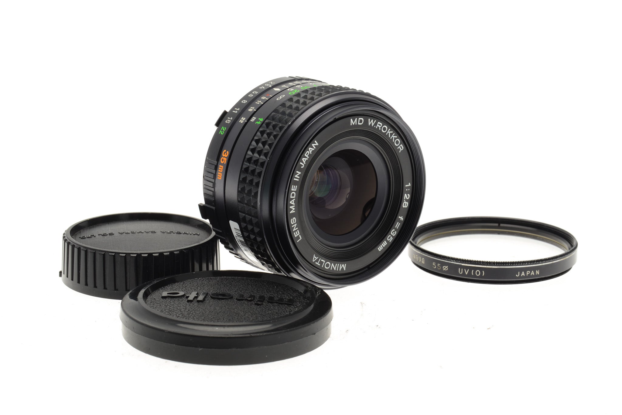 Minolta 35mm f2.8 MD W.Rokkor - Lens