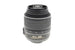 Nikon 18-55mm f3.5-5.6 AF-S Nikkor G VR - Lens Image