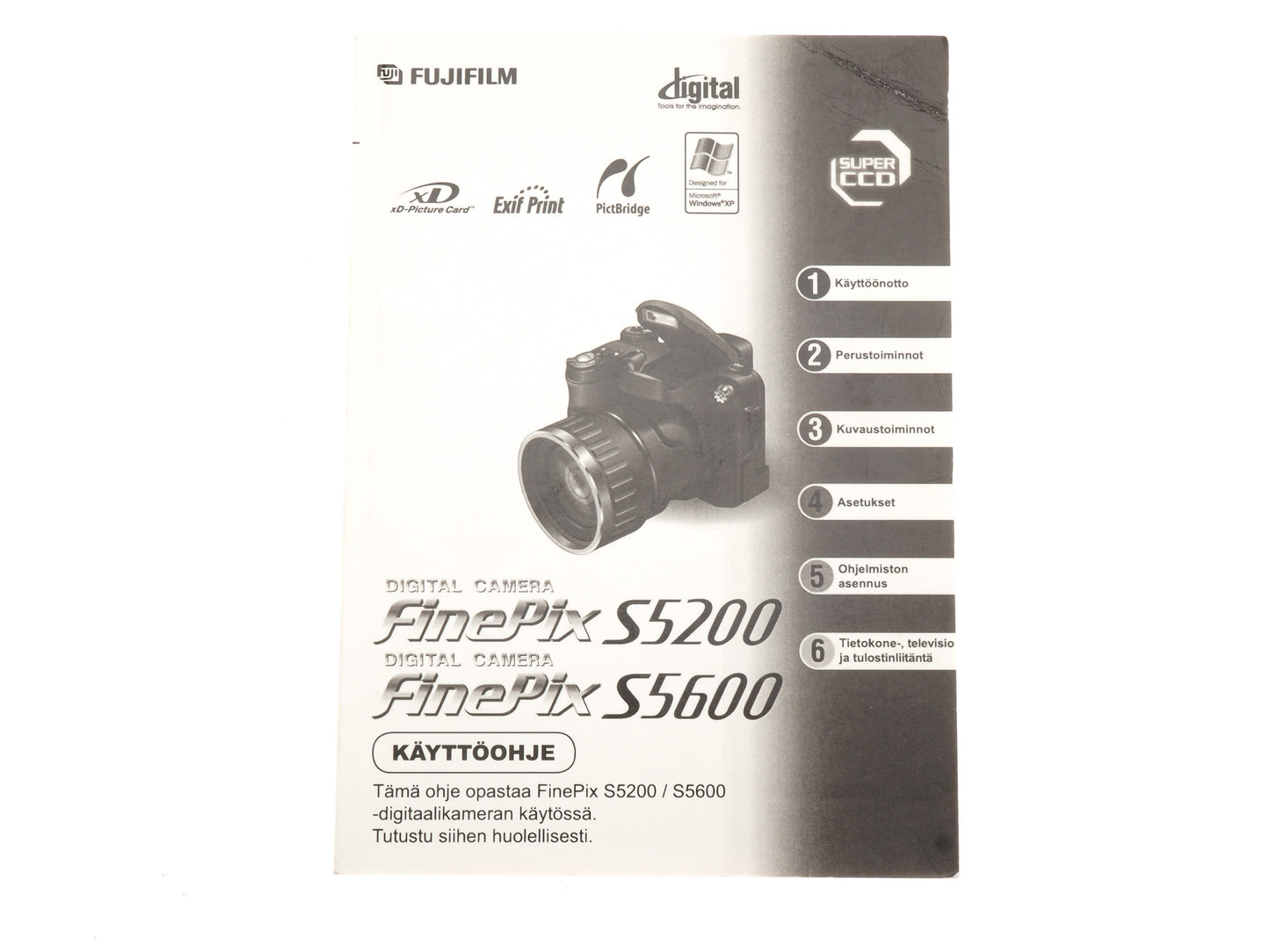 jungle diepgaand verdamping Fujifilm FinePix S5200 / S5600 Instructions – Kamerastore