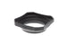 Mamiya Rubber Lens Hood for 50mm / 65mm (RZ67/RB67) - Accessory Image