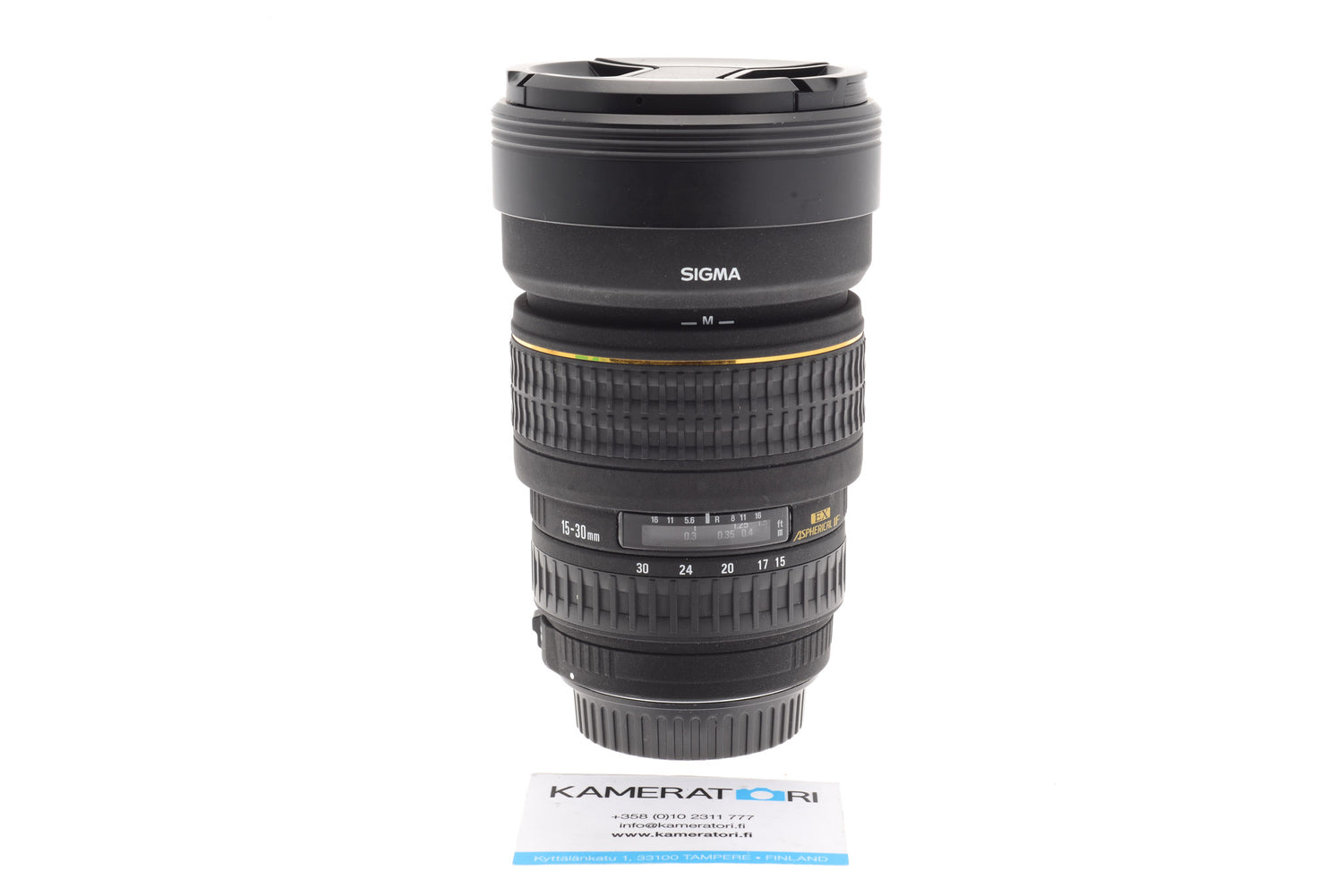 家電・スマホ・カメラ美品 シグマ AF 15-30mm D f3.5 IF EX レンズ