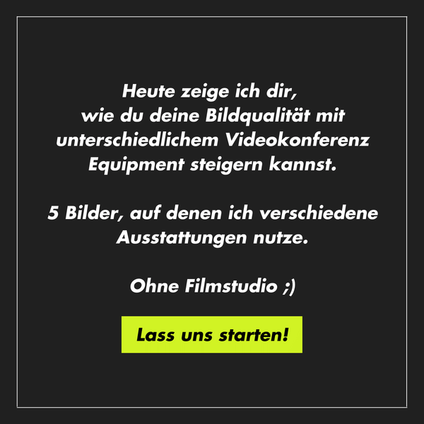 Videokonferenz Equipment Tipps