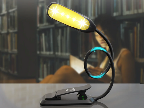 Amber Reading Lamp