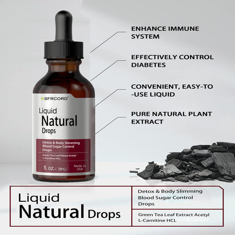 SFRCORD® Natural Detox & Body Sculpting Blood Sugar Drops