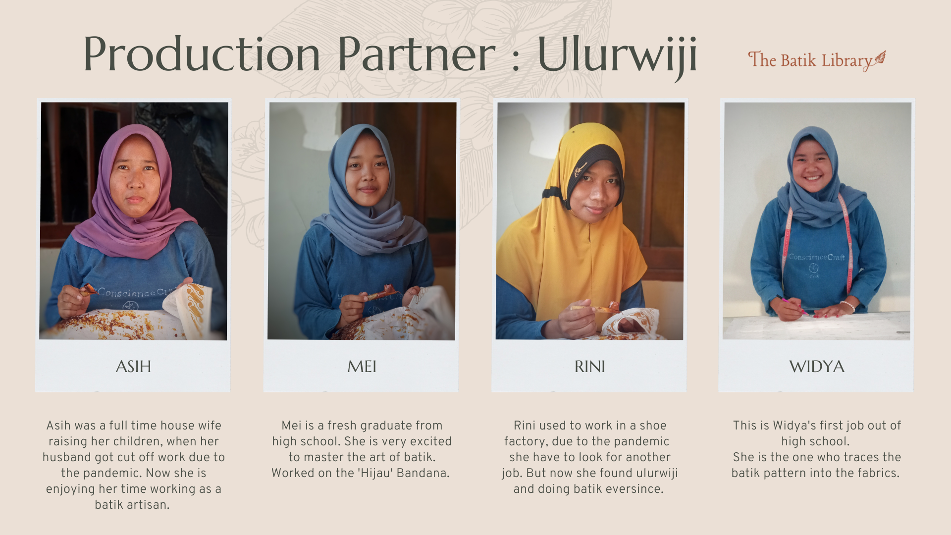 ulurwiji indonesian batik artisan kemlagi mojokerto
