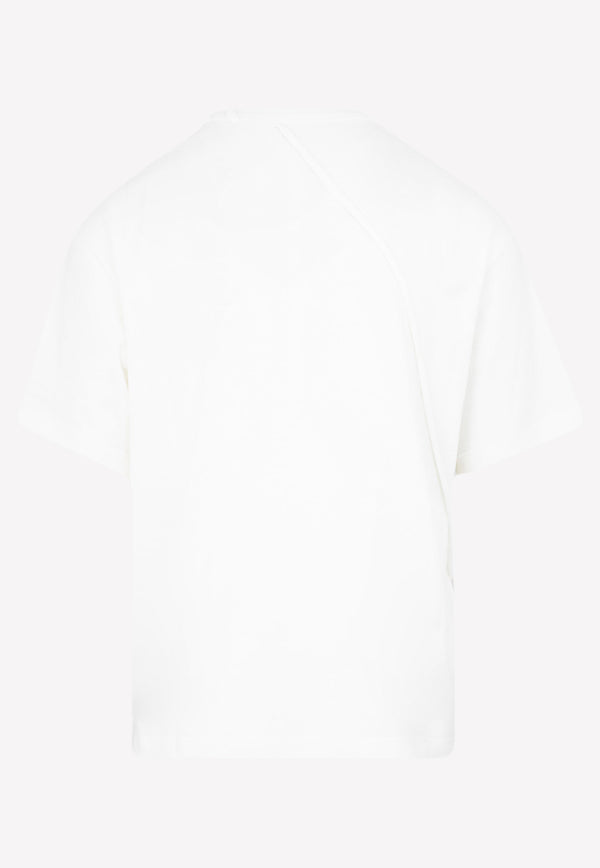 Crewneck Laced Boxy T-Shirt