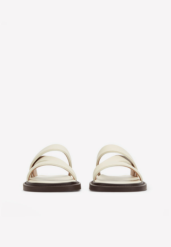 The Sandals in Calf Leather