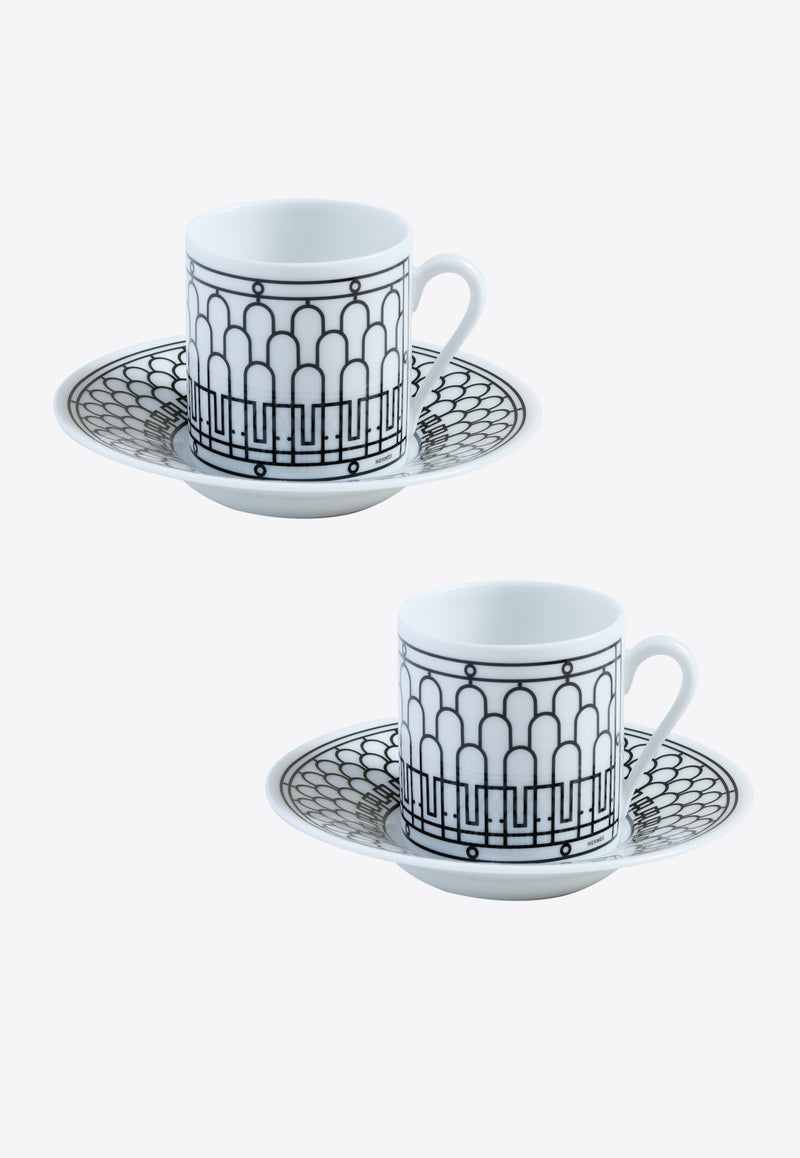 h deco coffee cup and saucer