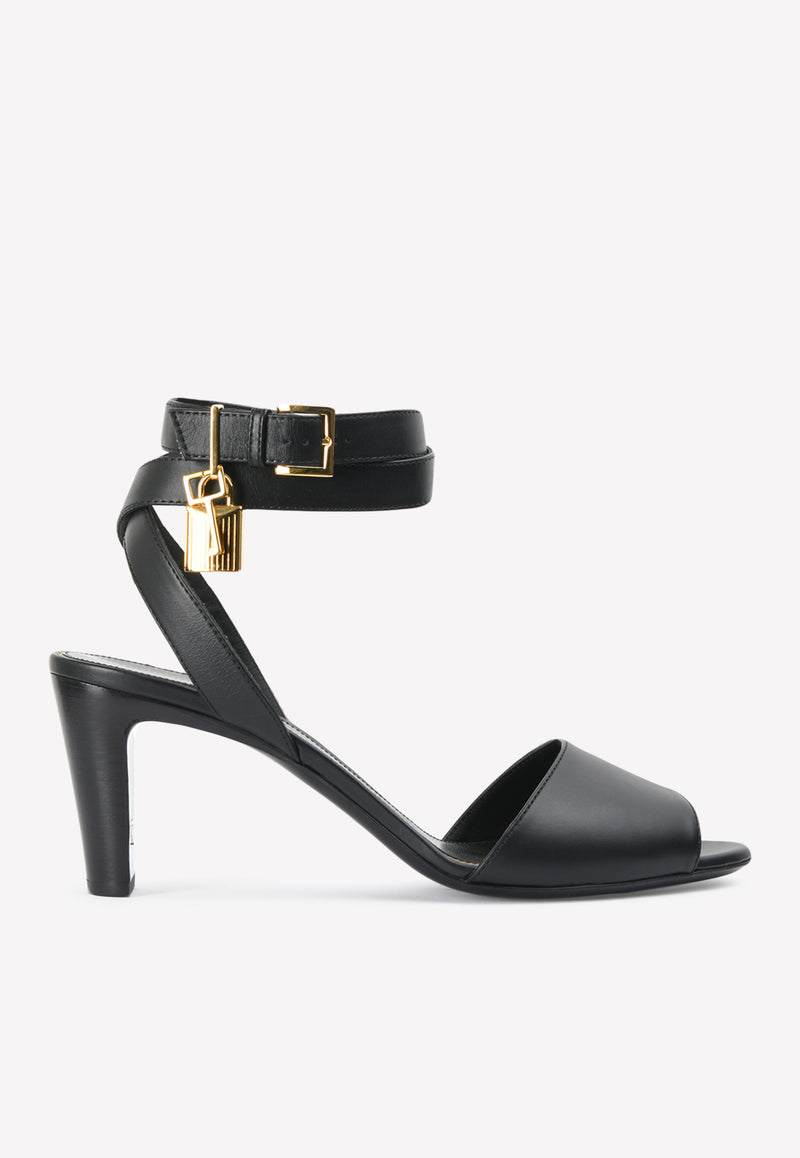 65 Padlock Leather Sandals – THAHAB KW