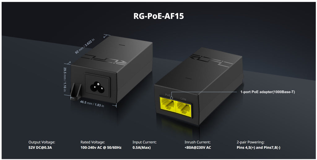 RG-POE-AF15 Overview
