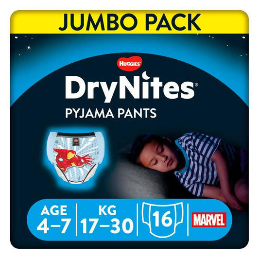 Buy DryNites Bedwetting Pants for Boys, Ages 8-15, 27-57Kg, Jumbo