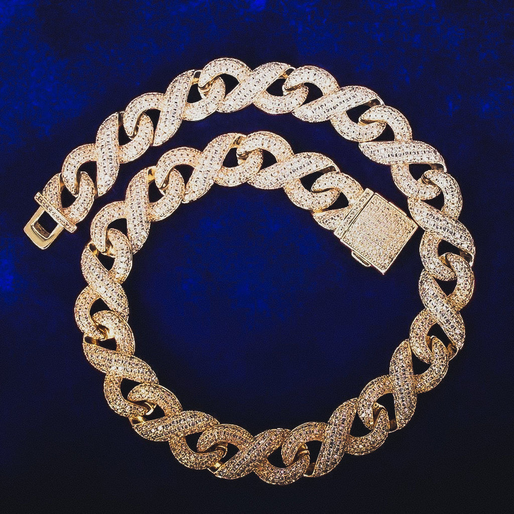 Iced Out Miami Cuban Link Chain (10mm) – Ivvacci