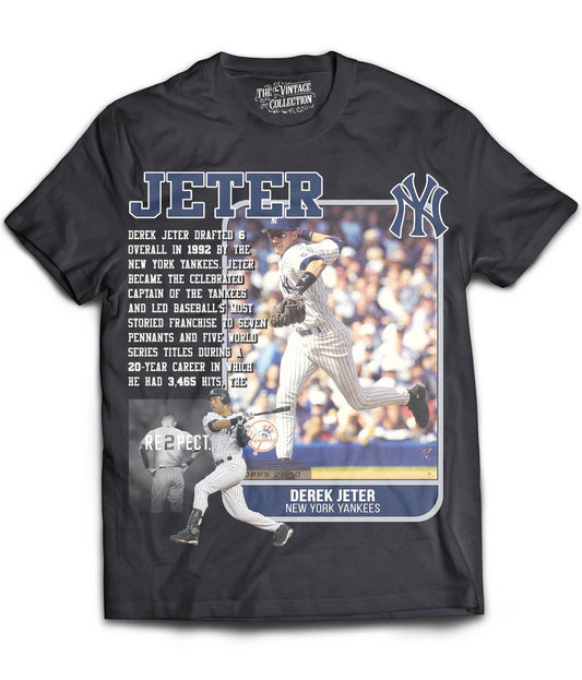 Vintage New York Yankees Derek Jeter Captain T-shirt 