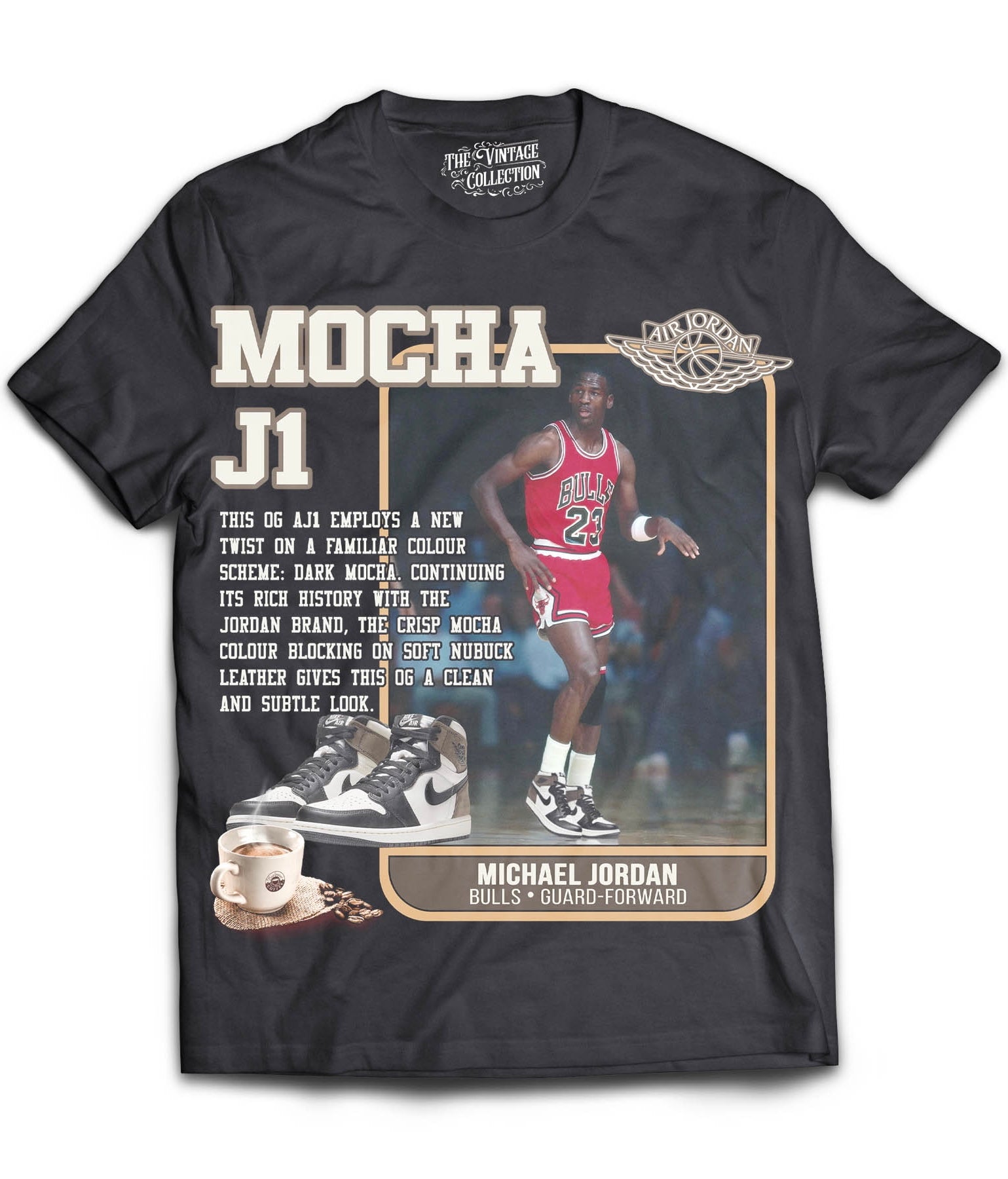 GOAT Mocha Card T-Shirt