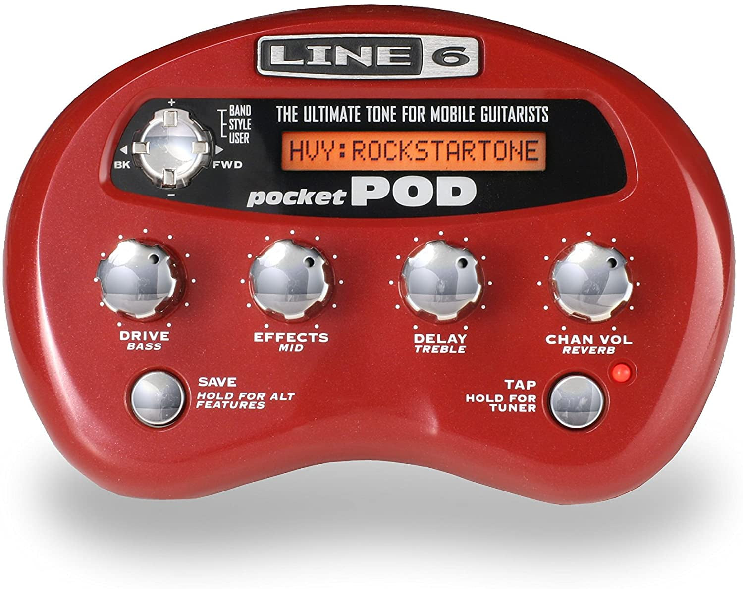 Line 6 Pocket POD MultiEffects Processor Moonflower Guitars Ltd