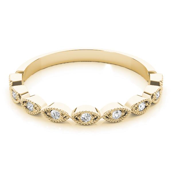 Stackable Diamond Rings 0.11ct 14kt Gold - $1499 for Set of 3