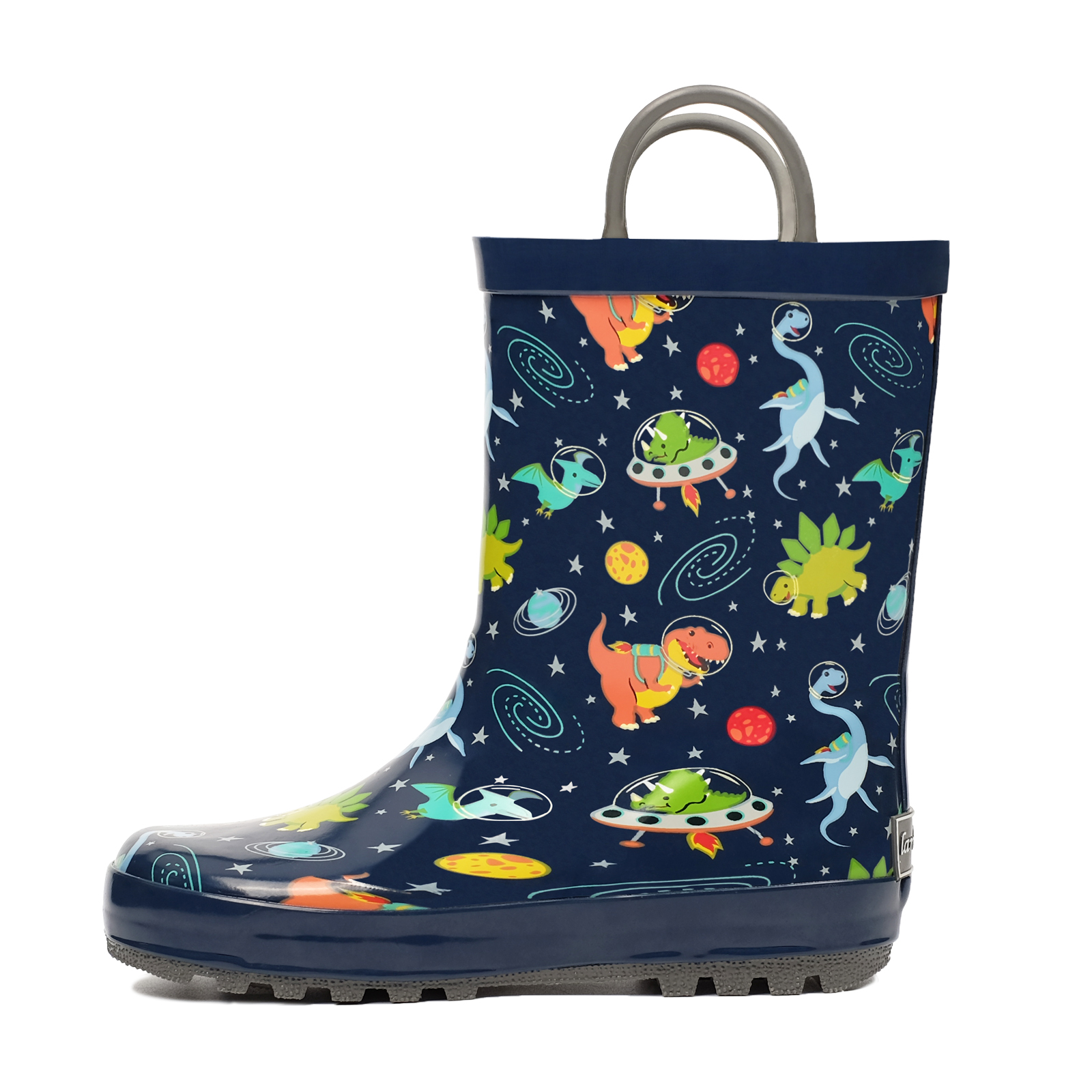 We Sure Kids Love Dinos-Landchief Dinos Series Rain Boots