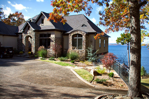 Lake House landscape