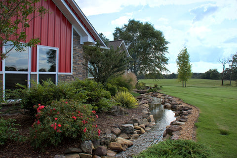 Farm house creek front 