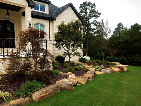 Large boulders landscape 