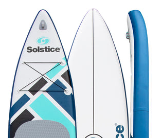 solstice inflatable paddleboard, high pressure, drop stitch