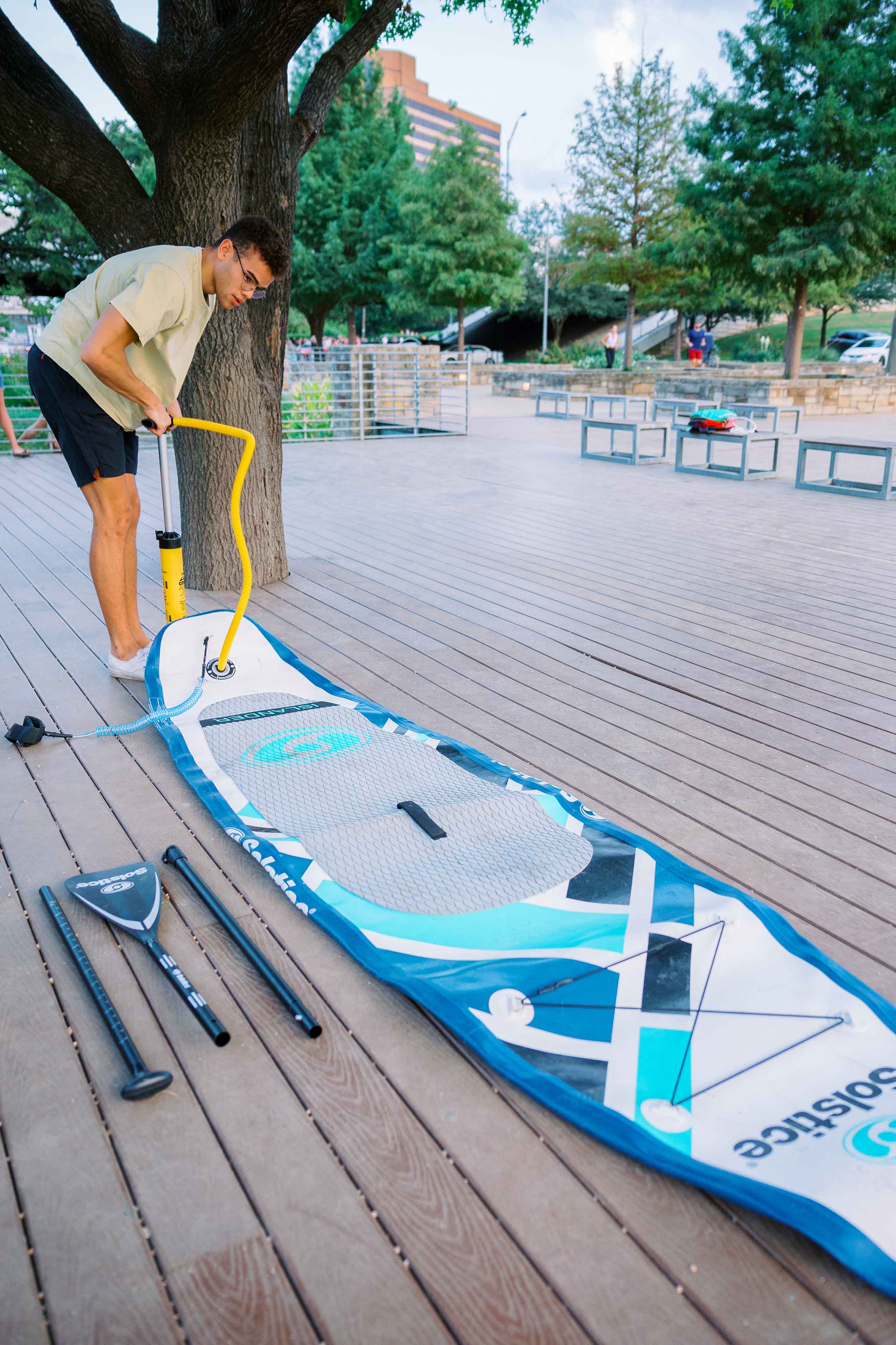 Solstice Watersports 11'2 Islander Inflatable Stand Up Paddleboard