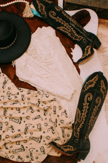 Boots obsessed outfit