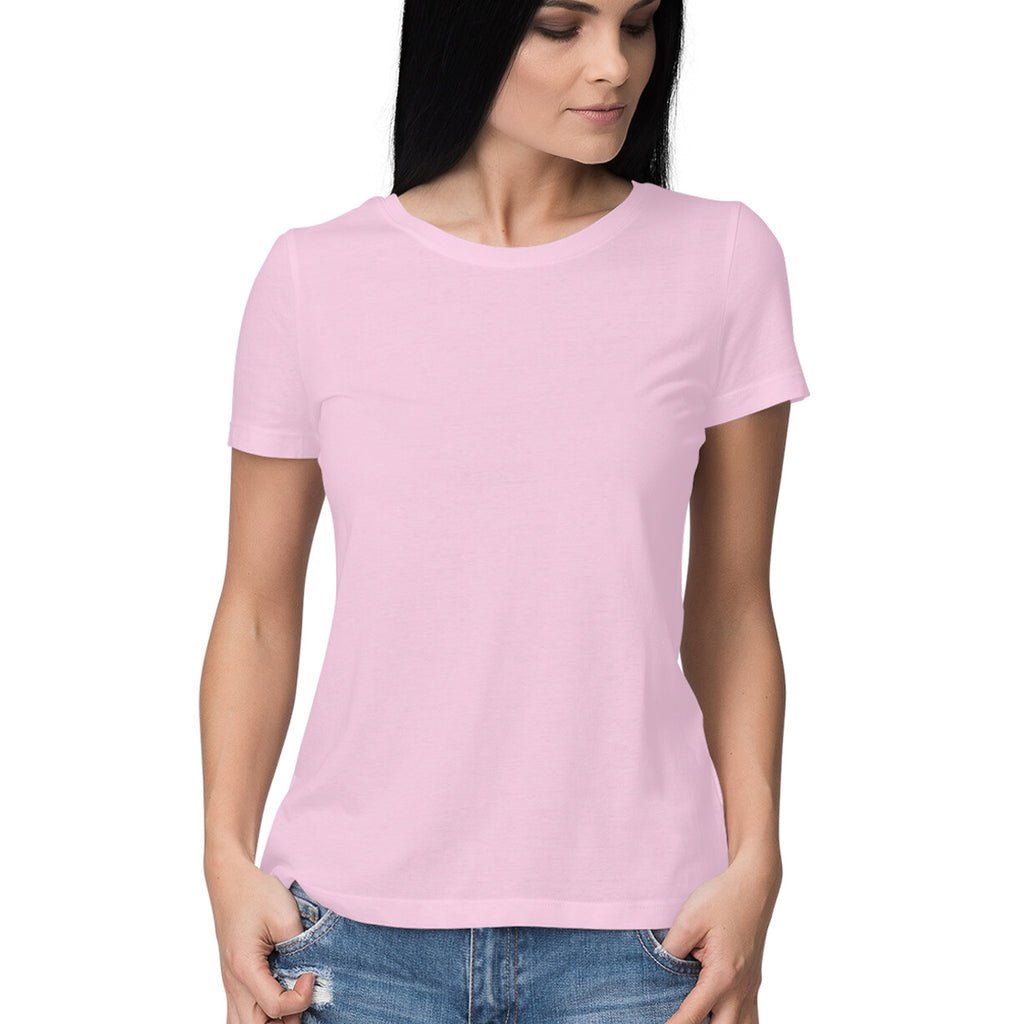 Light Pink Plain T-shirt