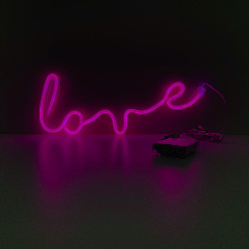 pink love light