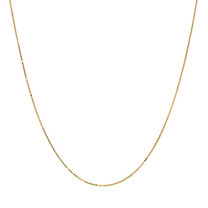 14K Yellow Gold 1.0mm Rope Chain - 18 Chain