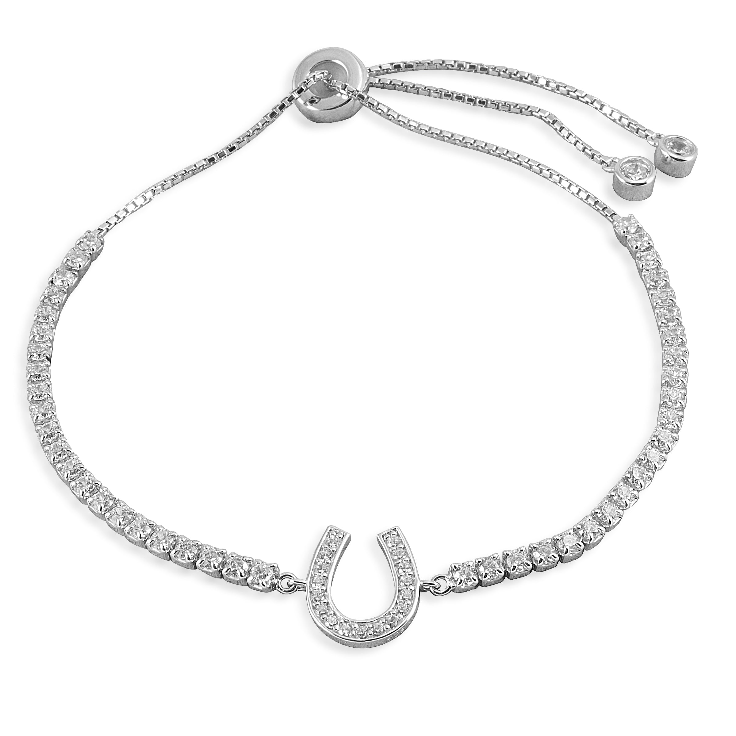 Sterling Silver Horseshoe Bracelet