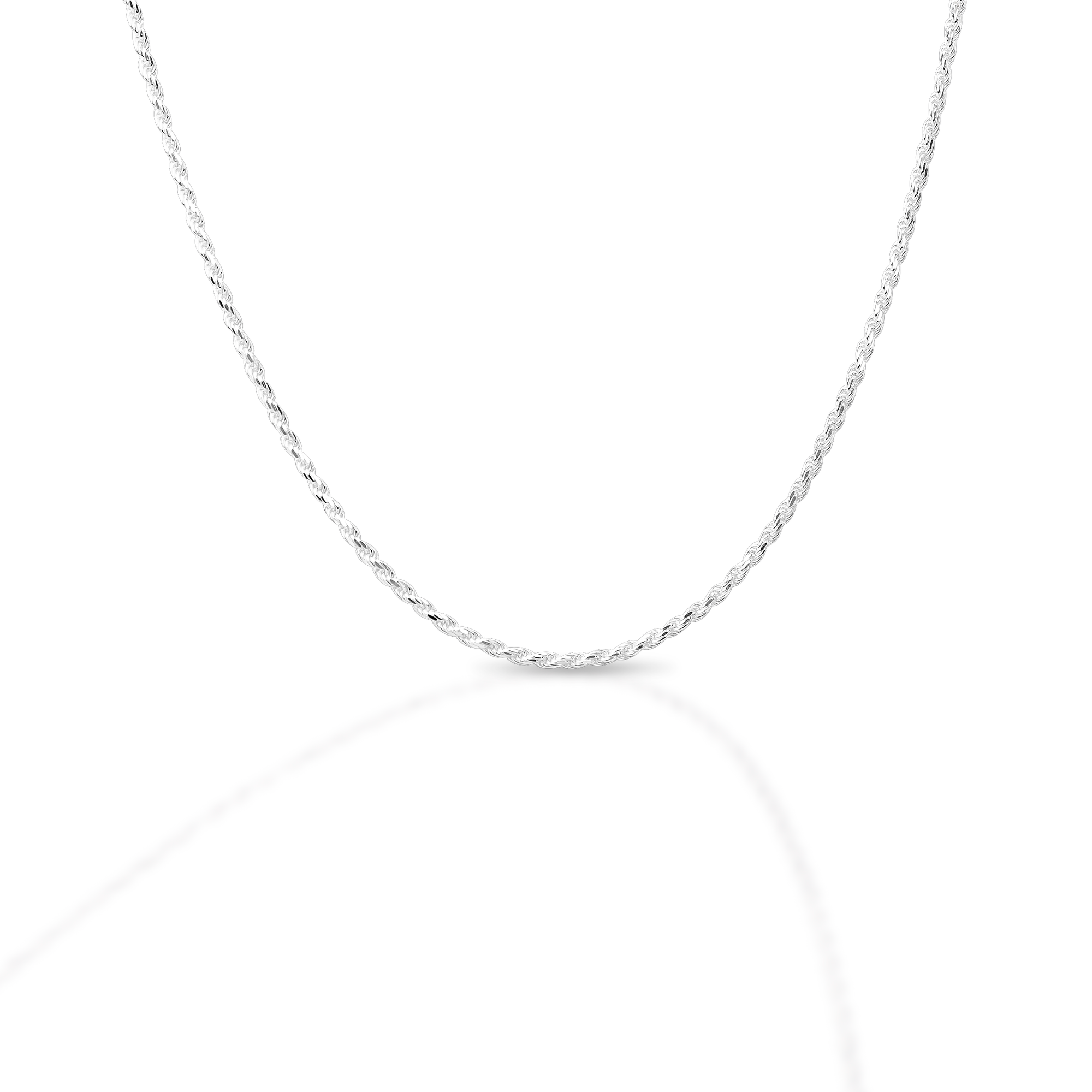 Rope Chain Necklace Thin | Elite Jewels