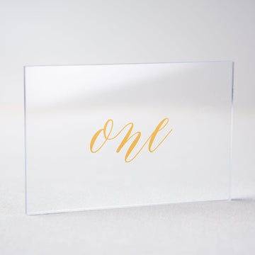 Style Me Pretty White with Black Border Place Cards - 50 ct