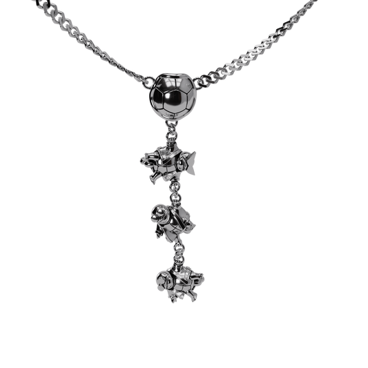 Lugia Pokemon Pandora Fit Charm Necklace, 925 Sterling