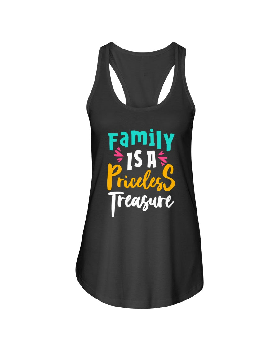 FAMILY IS WHERE LIFE REGINS AND LOVE NEVER ENDS Flowy Tank