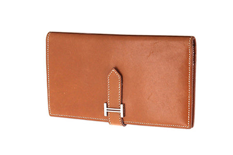 barenia leather hermes wallet 