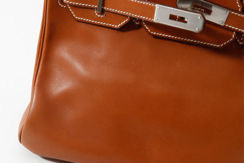 hermes barenia patina