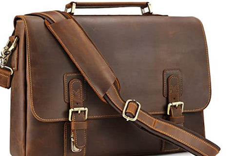 crazy horse leather bag