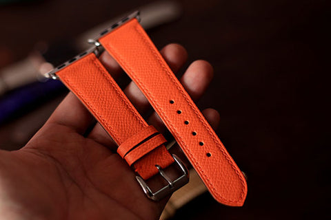 epsom leather watch straps
