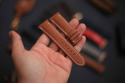 handmade leather watch straps