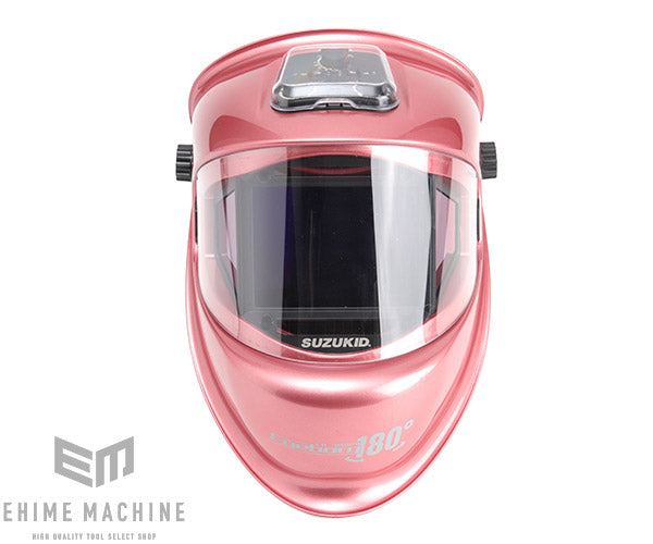 日本 メーカー直送品 SUZUKID EB-300PW R アイボーグ ワンエイティ ロゼ 液晶式自動遮光溶接面アイボーグ180° 