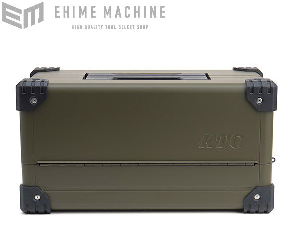 最大64%OFFクーポン KTC EK-10AODEM 両開きメタルケース オリーブドラブ EHIME MACHINEオリジナルカラー 工具箱 京都機械 工具