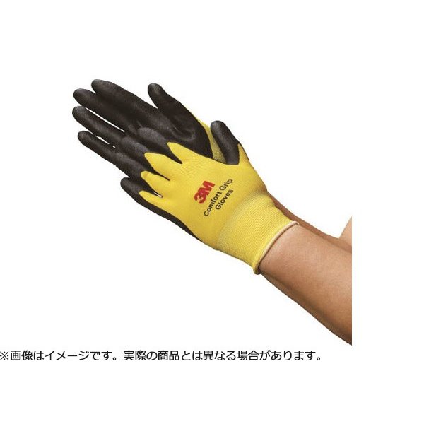 3M スリーエム 一般作業用コンフォートグリップグローブ オレンジ Lサイズ