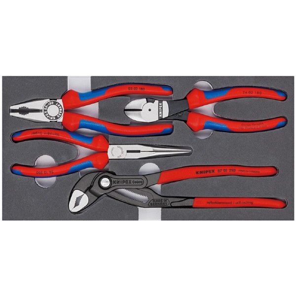 新品登場 ＫＮＩＰＥＸ ４本組 スナップリングプライヤー 1957 ＫＮＩＰＥＸ社