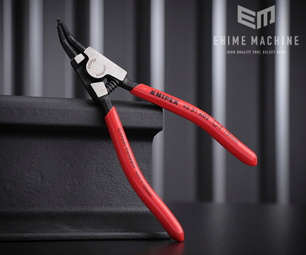 KNIPEX(クニペックス):軸用スナップリングプライヤー 曲 4620-A