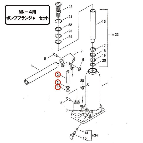 賜物 マサダ製作所 MASADA 単動型油圧シリンダー MCA10-150