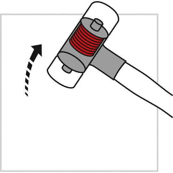 STAHLWILLE 10599/2 バランスウェイトハンマー (76294003) スタビレー