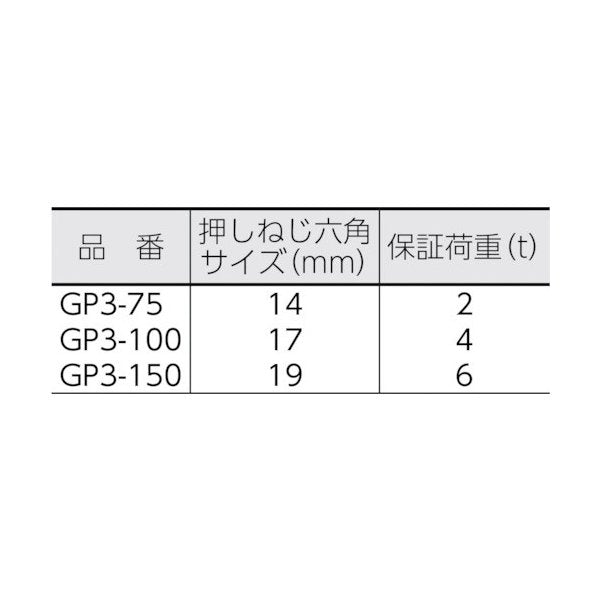 TOP ギヤプーラー 150 GP-150 トップ工業 工具