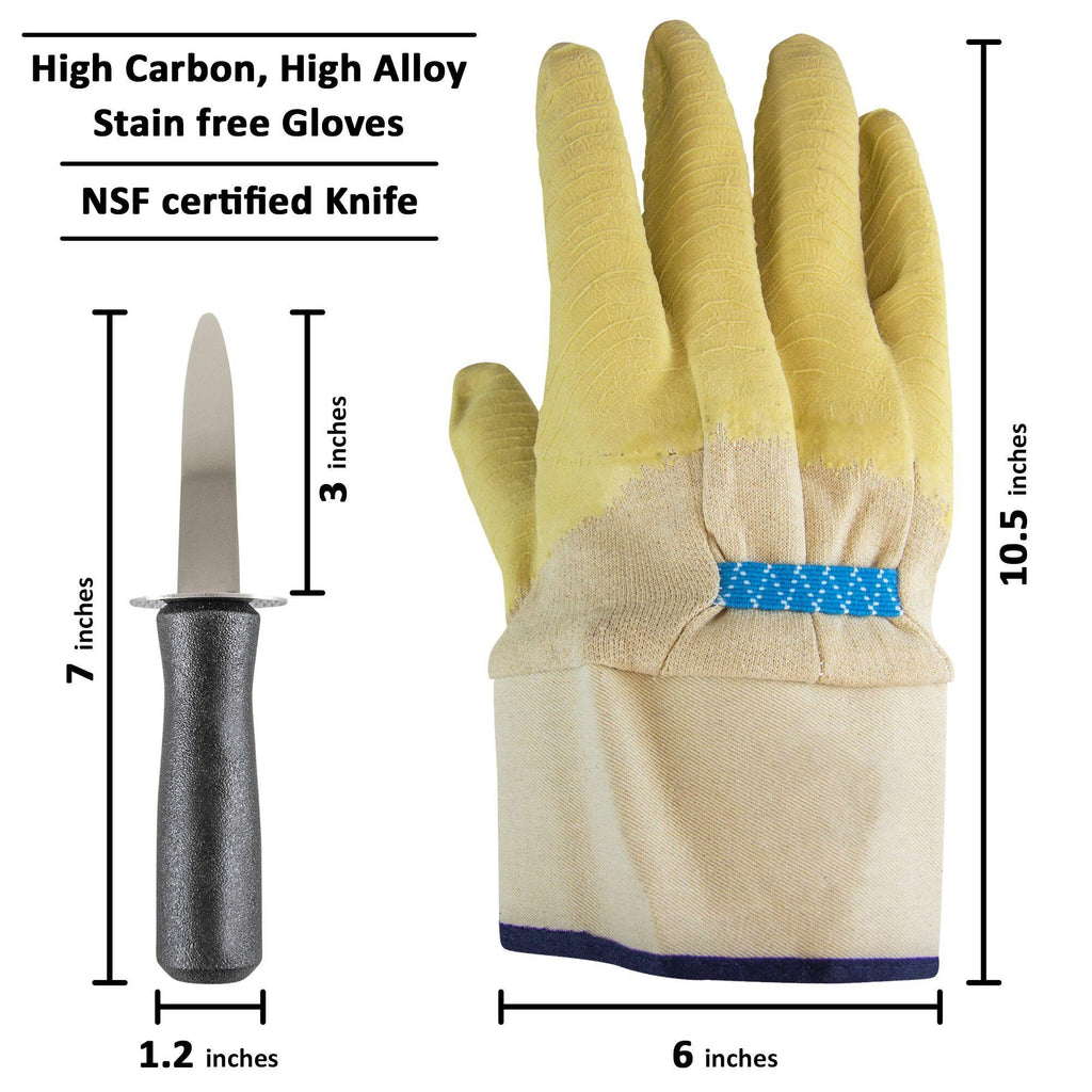 oyster knife glove