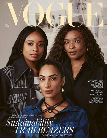 Priya Ahluwalia, Tolu Coker and Torishéju Dumi - British Vogue January 2024